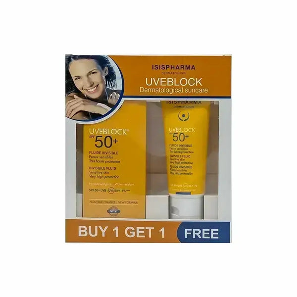 Isis Uveblock Spf50+ Invisible Fluid Offer isisv50+OF