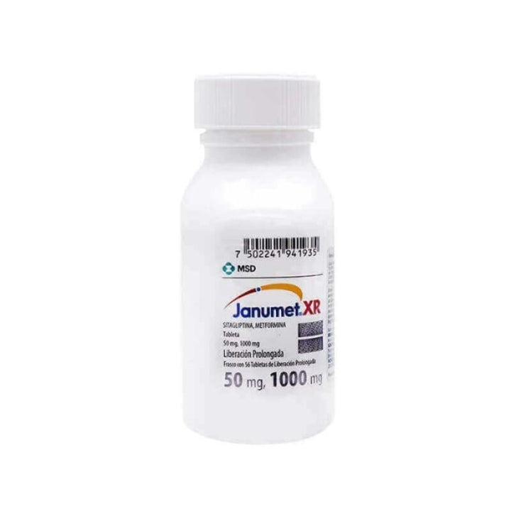 Janumet XR 50/1000mg 56 Tablets