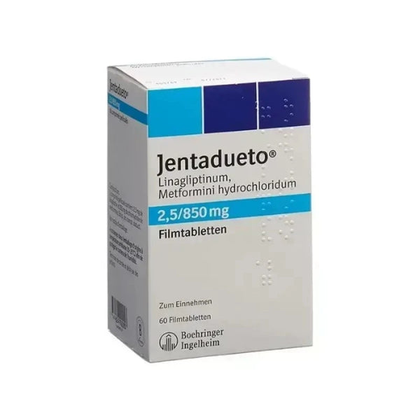 Jentadueto 2.5/850 mg Tabs 60'S