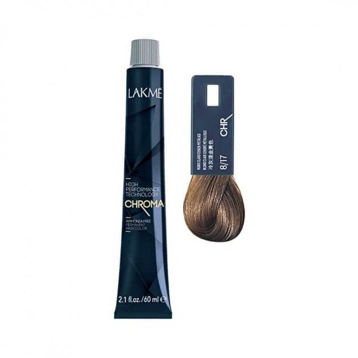 Lakme Chroma 8/17 Blue Ash Light Blonde 60 ml 78171