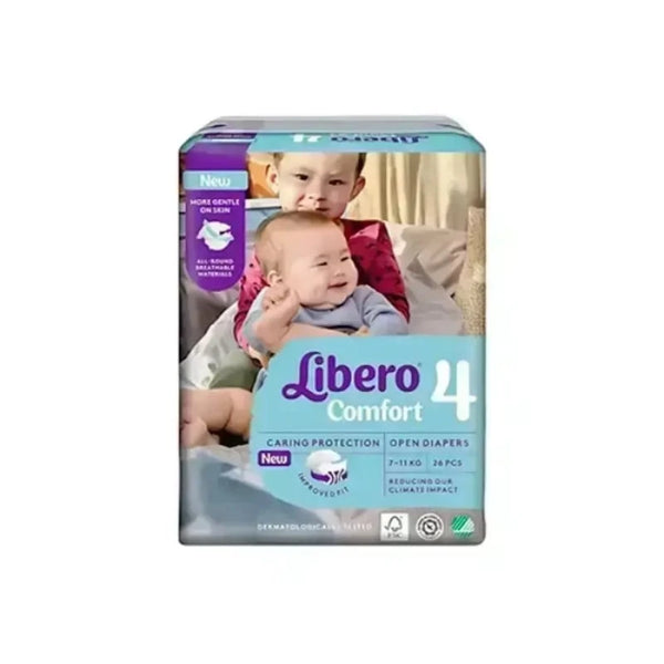 Libero 4 Comfort 7-11 Kg 26 Pcs