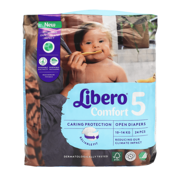 Libero Comfort 5 10-14 Kg 24'S