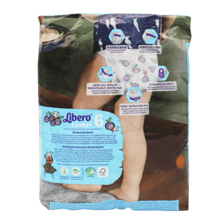 Libero Comfort 6 Junior 13-20 Kg 22'S 