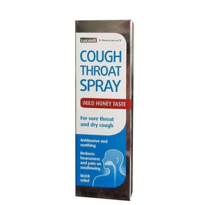 Lucovit Cough Throat Spray 20ml