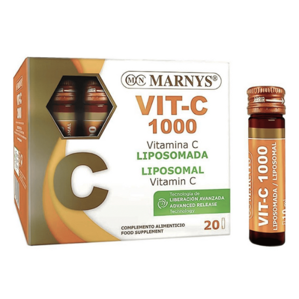 Marnys Vit-C 1000 Mg Liposomal Vials 20'S