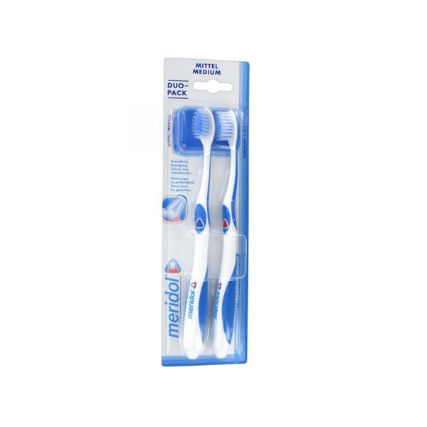 Meridol Toothbrush Medium Value Pack 2 Pcs 7987