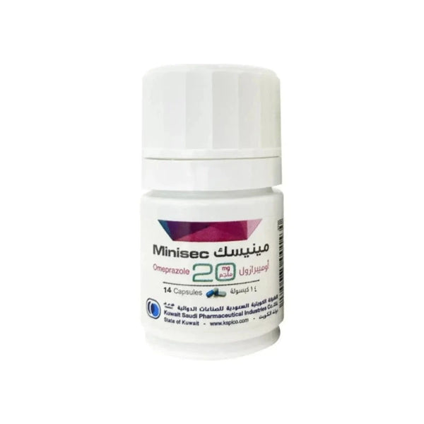 Minisec-20mg Capsules  14