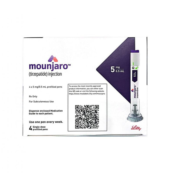 Mounjaro 5Mg/0.5Ml Injection Pre-Fill Pen 4 Pieces