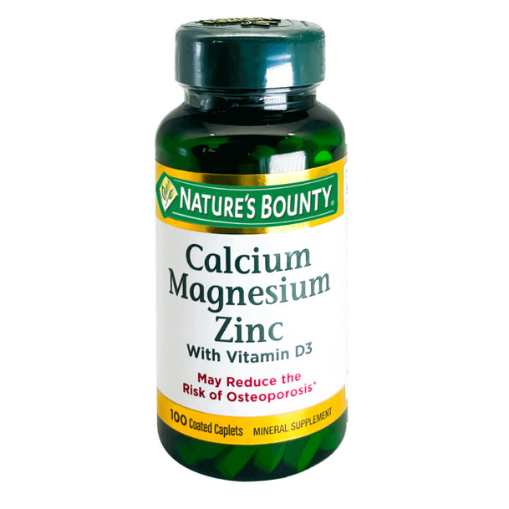 Natures Bounty Cal/Mag/Zinc Tabs 100'S