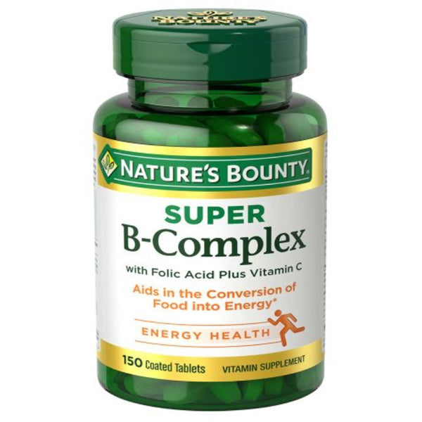 Natures Bounty Super B-Complex Tabs 150'S