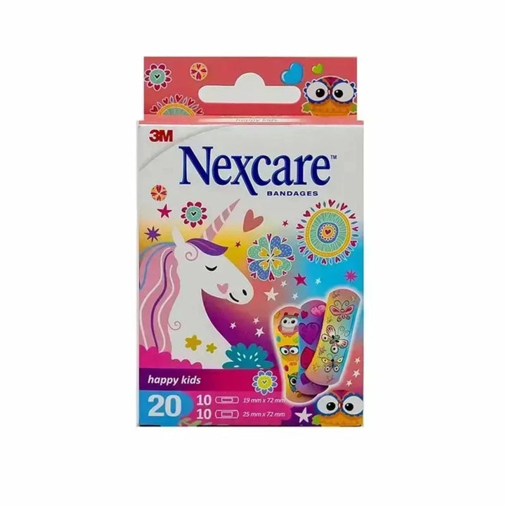 Nexcare Happy Kids Magic Bandages Assorted 20 Pcs