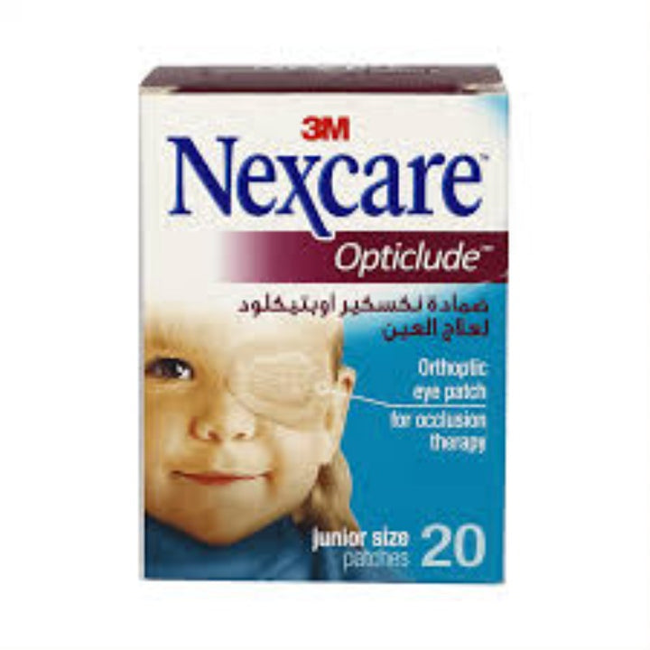 Nexcare Opticlude Orthoptic Regular Eye Patch 20'S