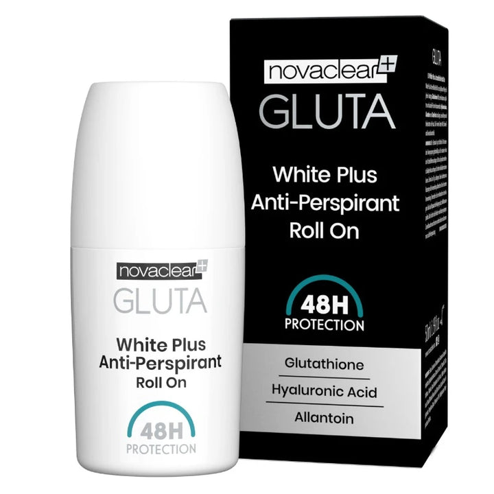 Novaclear Gluta White Plus Anti Perspirant Roll On 50 ml