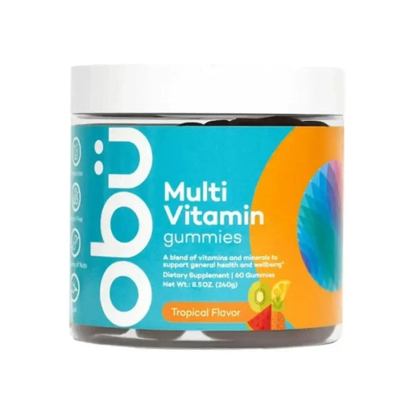 Obu Multivitamin Adults Tropical Flavor 60 Gummies