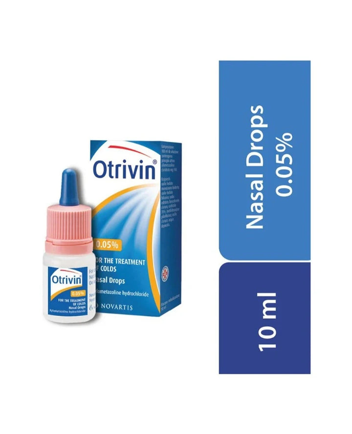 Otrivin Original 0.05% Nasal Drops For Child 10 ml