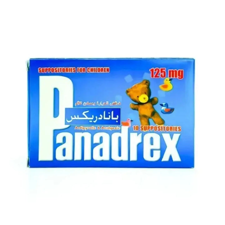 Panadrex 125 Suppositories 10 s