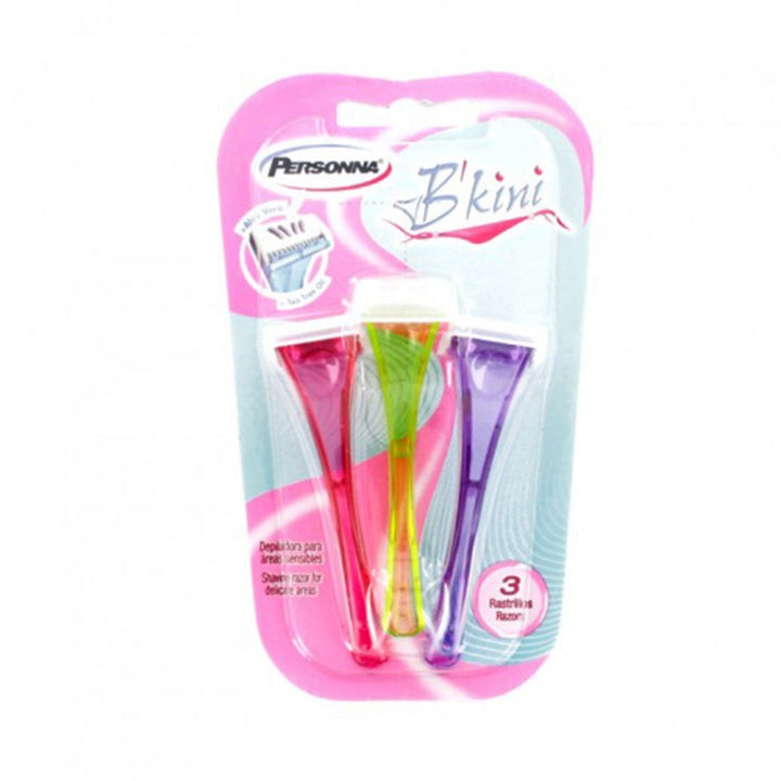 Personna Lady Bikini Razors 3 Pcs 3250