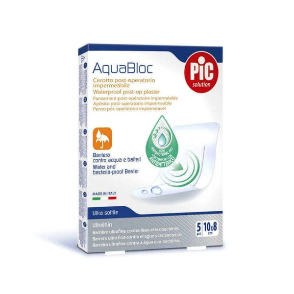 Pic Aqua Bloc Sterile Plaster 10*8cm 5'S