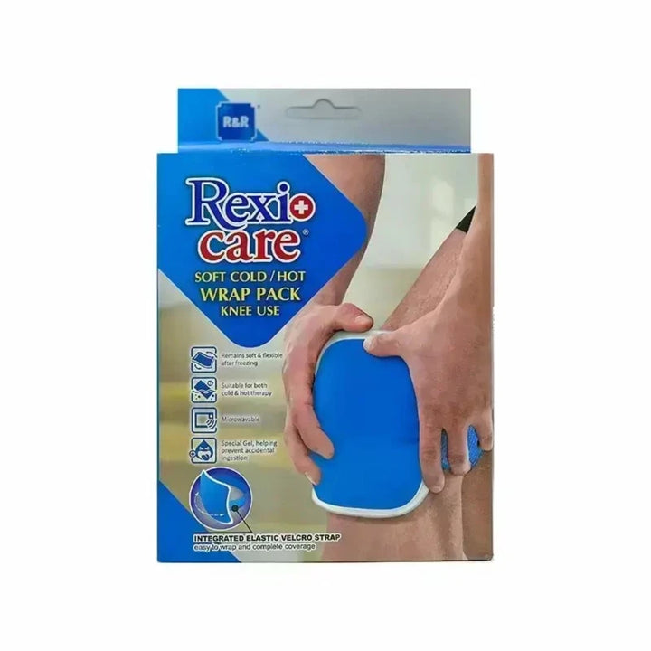 R&R Rexi Care Soft Cold / Hot Pack Knee Wrap (S) Sp-7215 T204