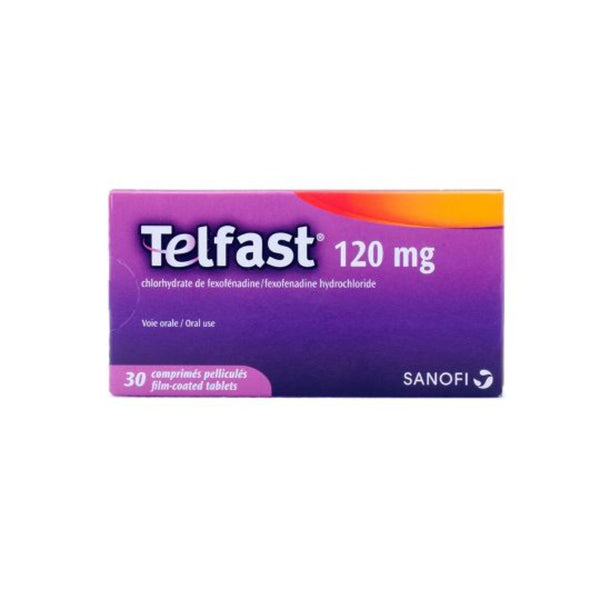 Telfast Tablet 120 Mg 30'S