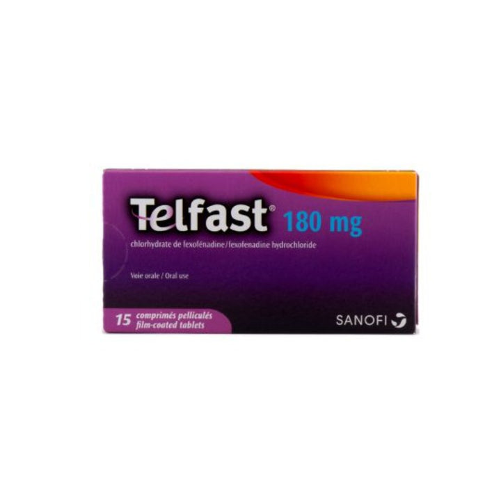 Telfast Tablet 180 Mg 15'S