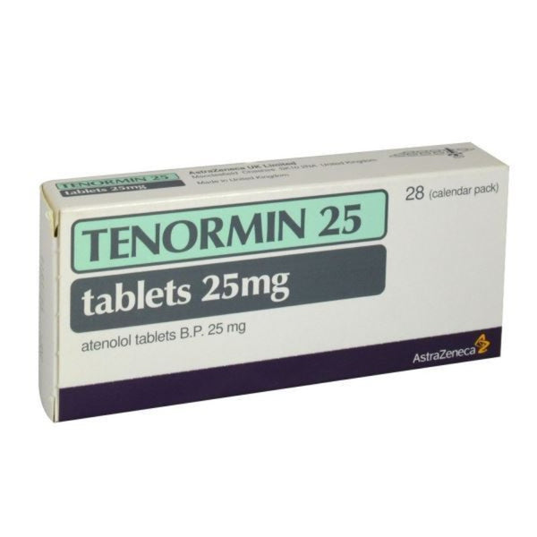 Tenormin 25Mg Tablets 28'S