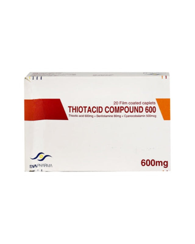 Thiotacid Tablets 600MG 20'S