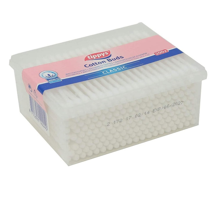 Tippys Classic Cotton Buds Box 200 Pcs