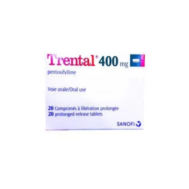 Trental 400Mg Tabs 20 Tabs