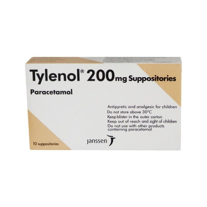 Tylenol 200Mg Suppositori 10 S