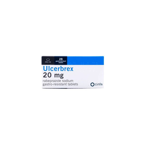 Ulcerbrex 20mg Tablet 28'S