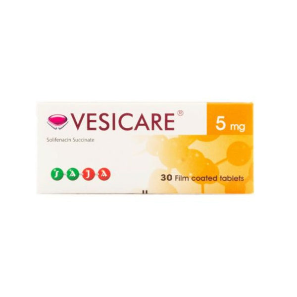 Vesicare 5 mg Tabs 30'S