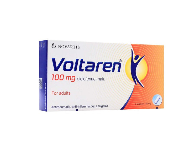 Voltaren 100Mg Supp 5 Supp