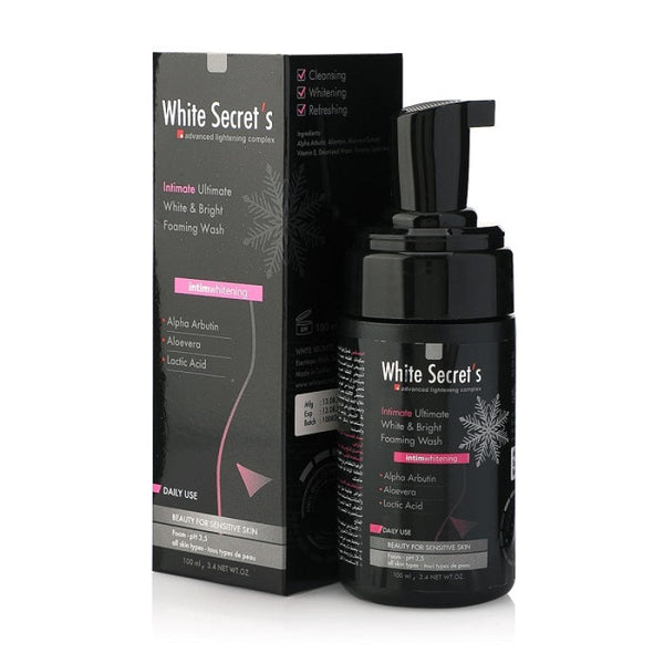 White Secret`s Intimate Ultimate W&B Foaming Wash 