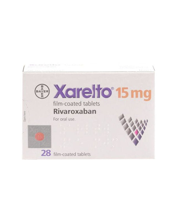 Xarelto 15mg Tablet 28's