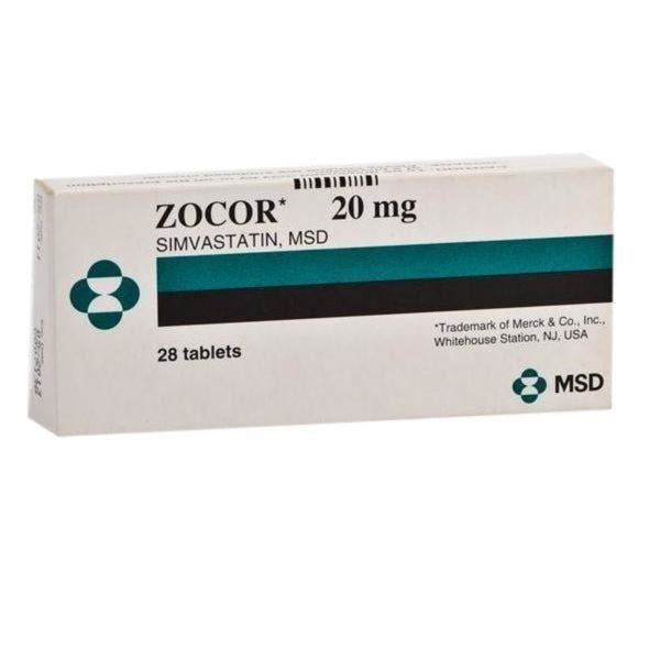 Zocor 20Mg 28 Tab