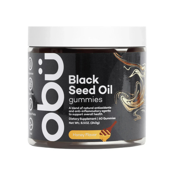 Obu Black Seed Oil with Honey Flavour 60 Gummies