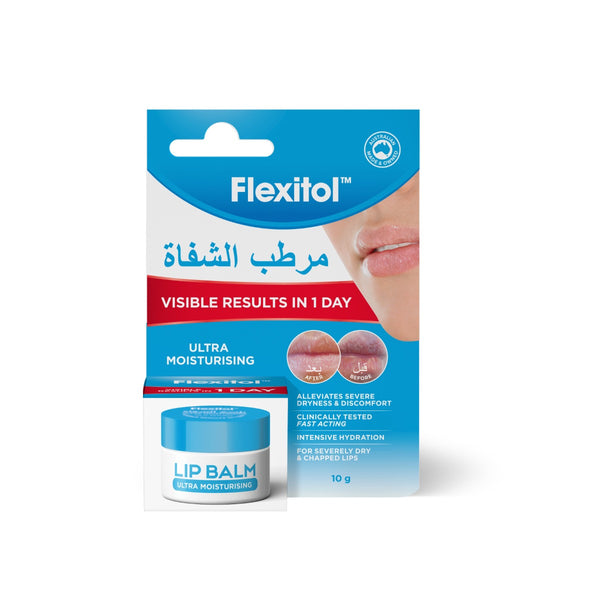 FLEXITOL ULTRA MOISTURISING LIP BALM 10G